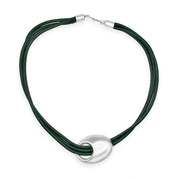 Collier en cuir Unity