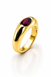 Elipse Oval Mini Ring