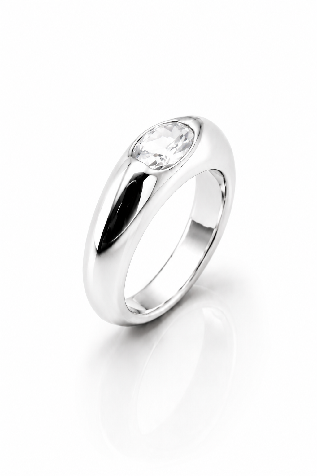 Elipse Oval Mini Ring