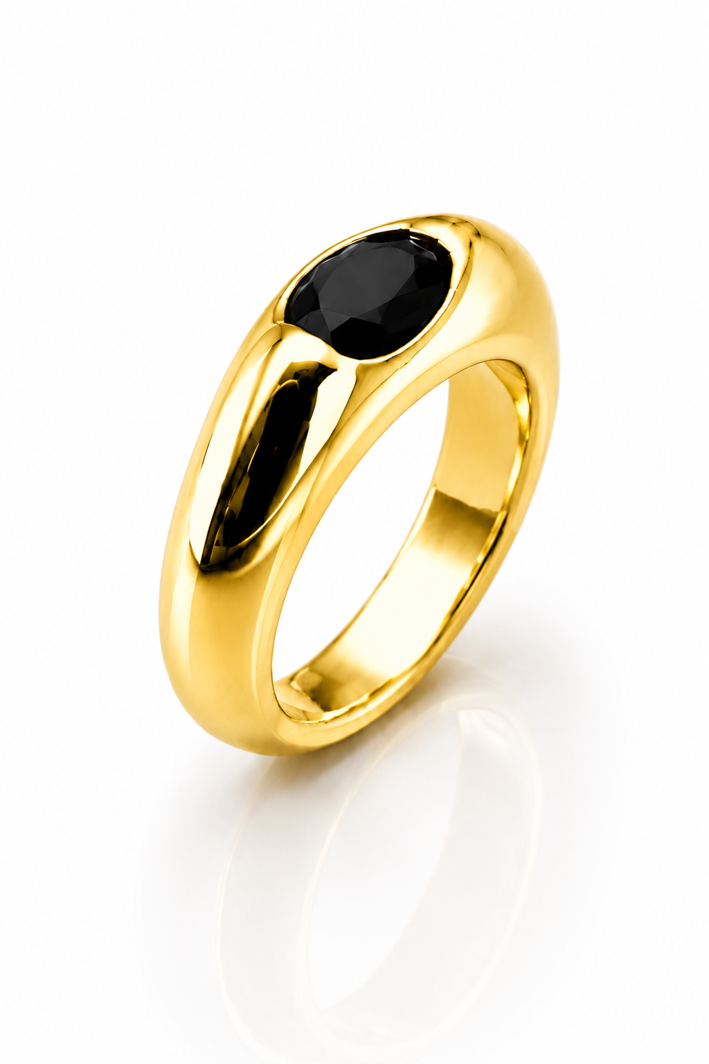 Elipse Oval Mini Ring