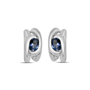 Link Stone Hoops