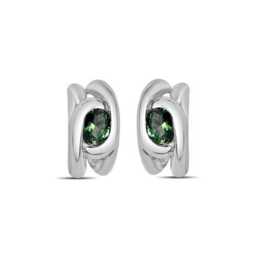 Link Stone Hoops