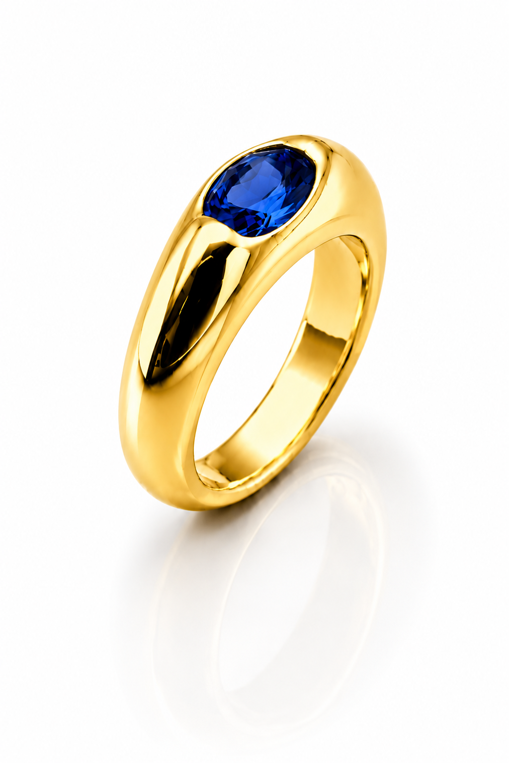 Elipse Oval Mini Ring