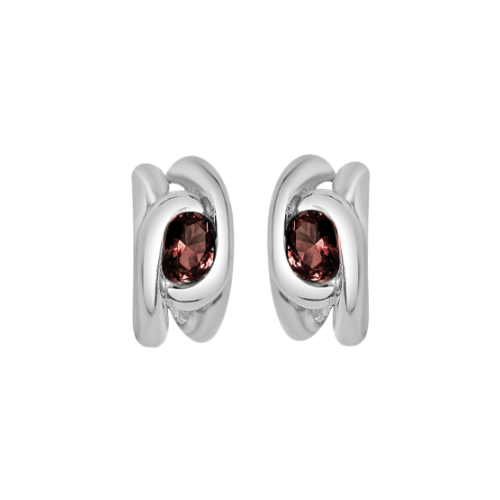 Link Stone Hoops