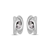 Link Stone Hoops