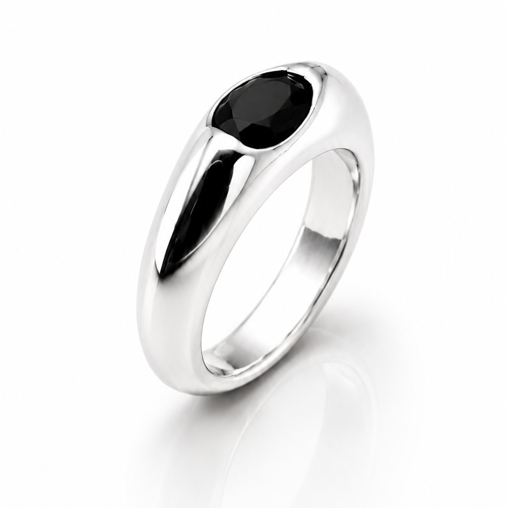 Elipse Oval Mini Ring