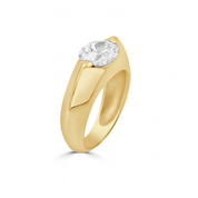 Elipse Oval Ring