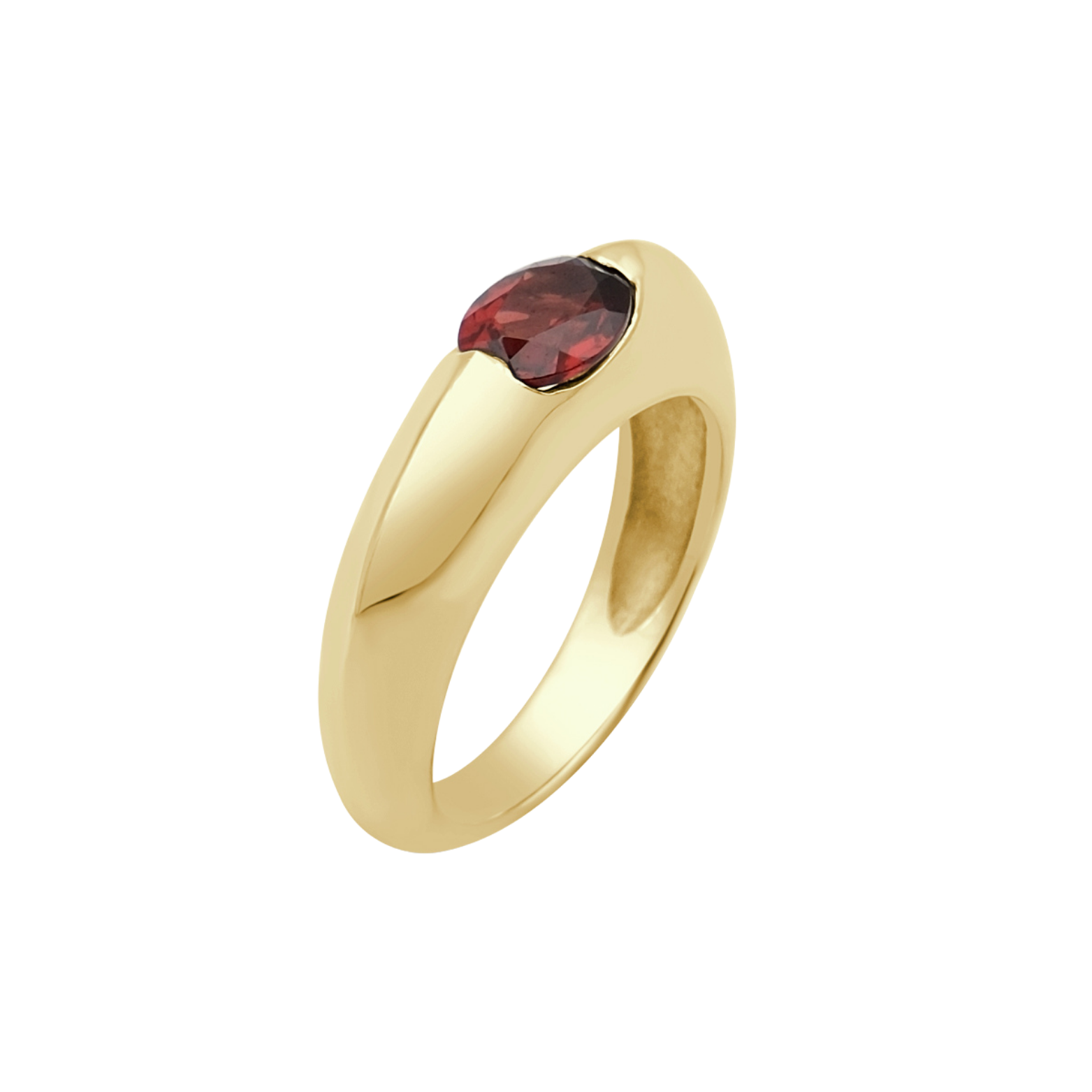 Elipse Oval Mini Ring