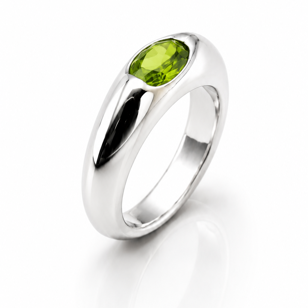 Elipse Oval Mini Ring