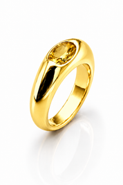 Elipse Oval Mini Ring