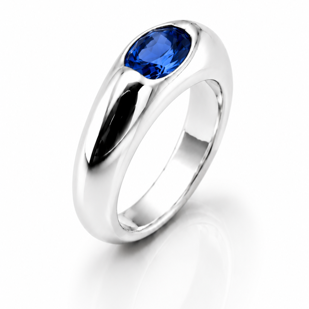 Elipse Oval Mini Ring