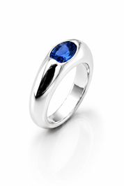 Elipse Oval Mini Ring