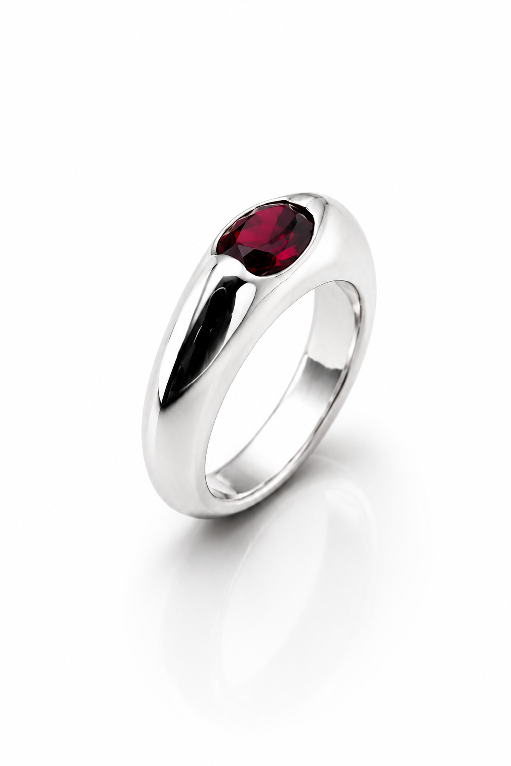 Elipse Oval Mini Ring