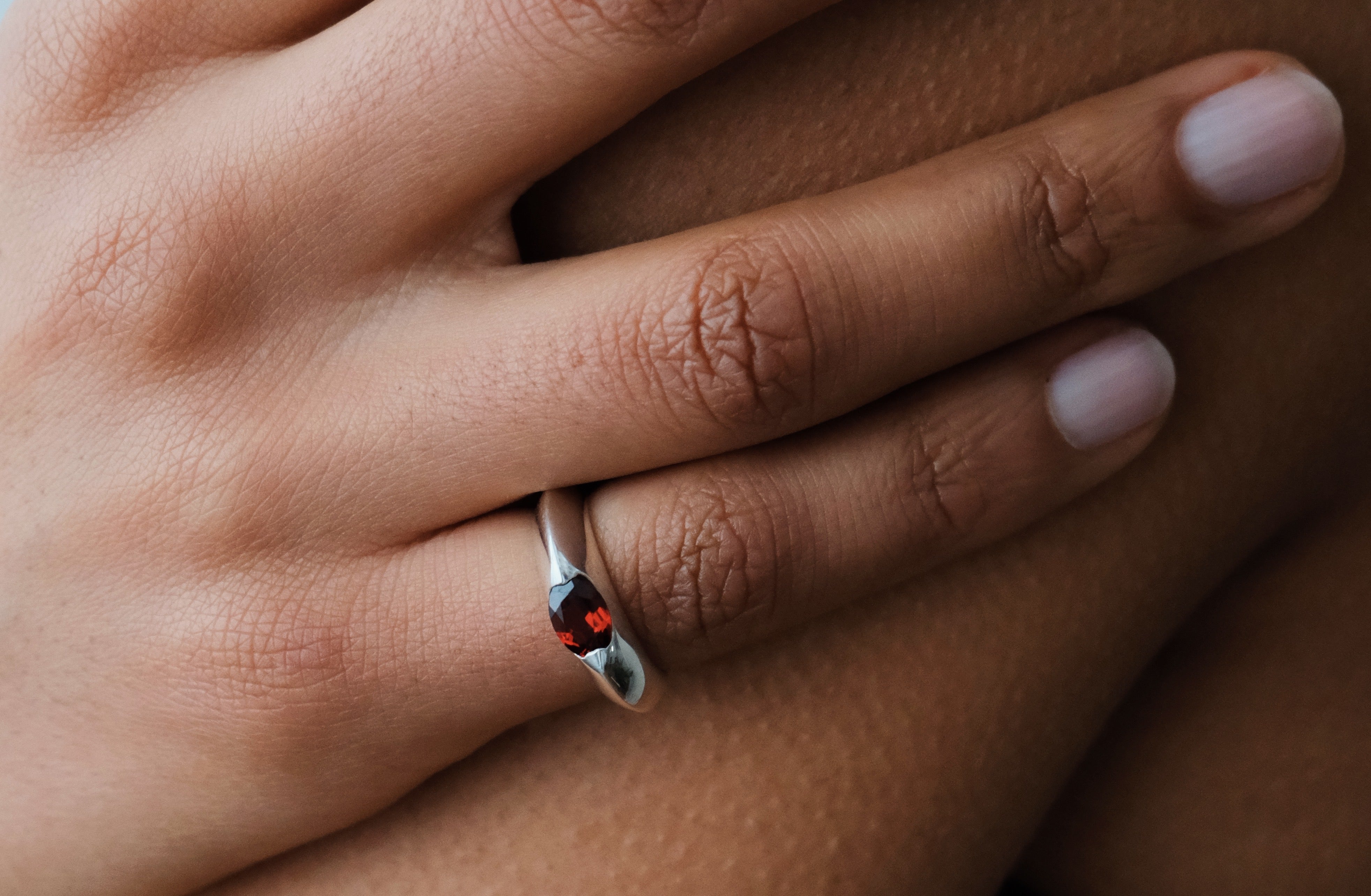 Elipse Oval Mini Ring