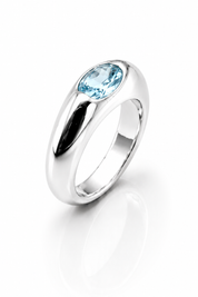 Elipse Oval Mini Ring