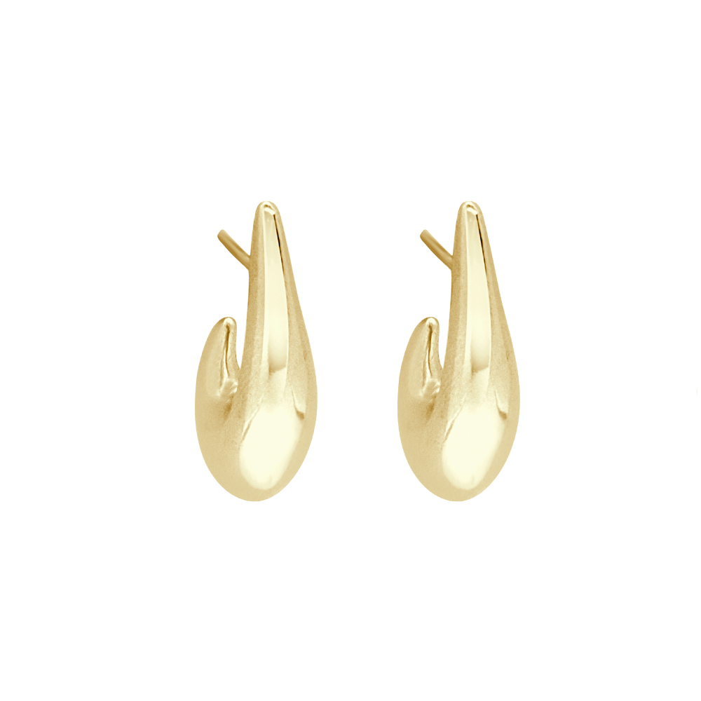 宅配便配送 AYAMI Jewelry Rectangle Earrings gold イヤリング
