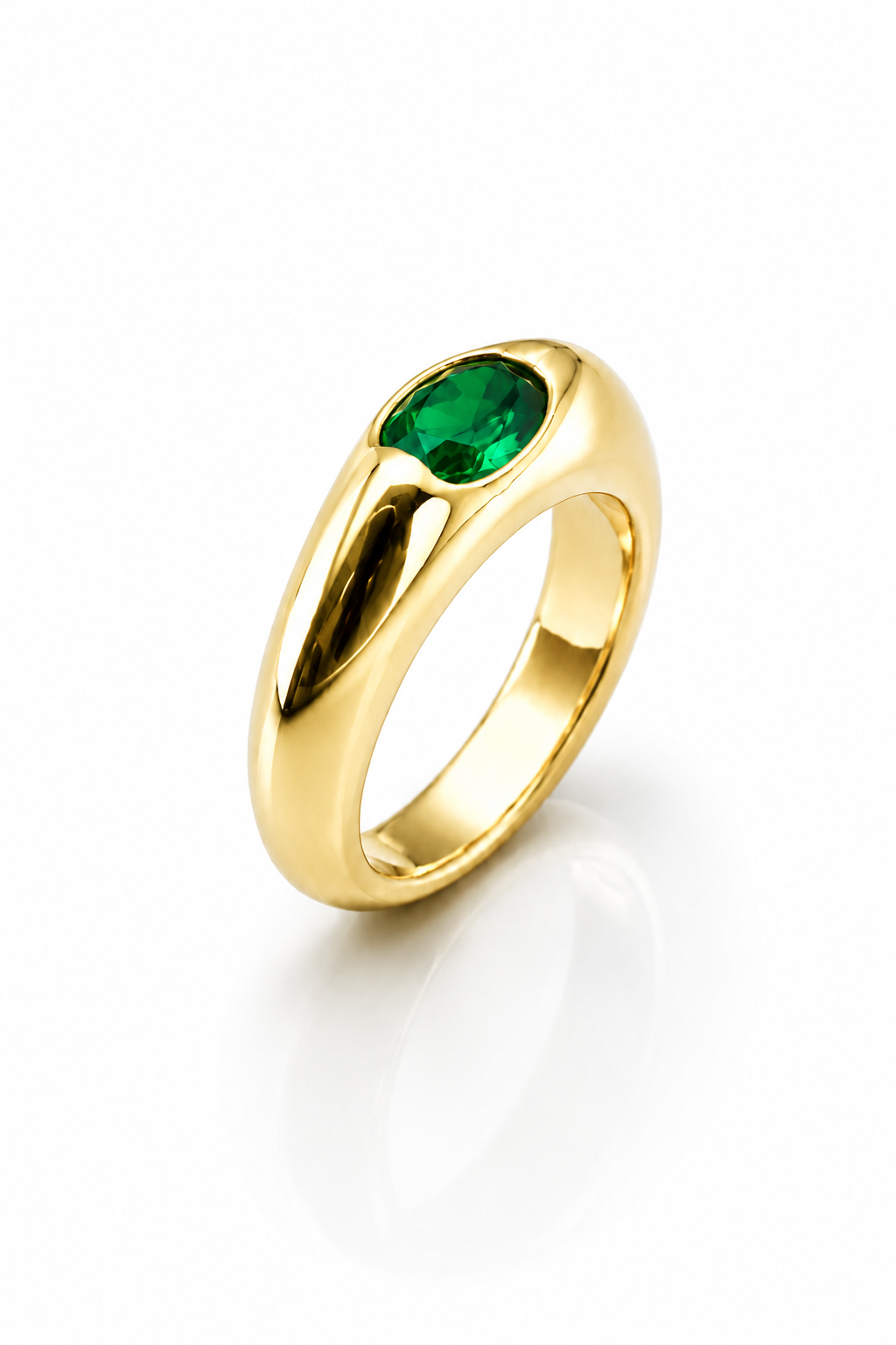 Elipse Oval Mini Ring