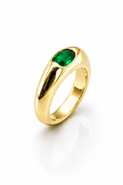 Elipse Oval Mini Ring