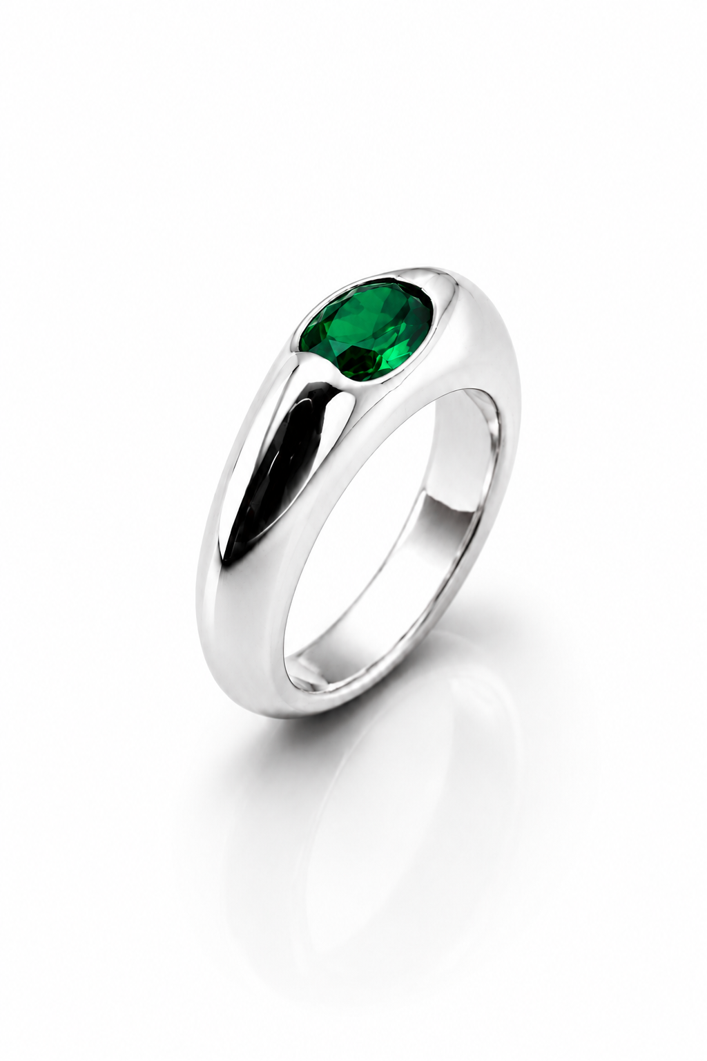 Elipse Oval Mini Ring