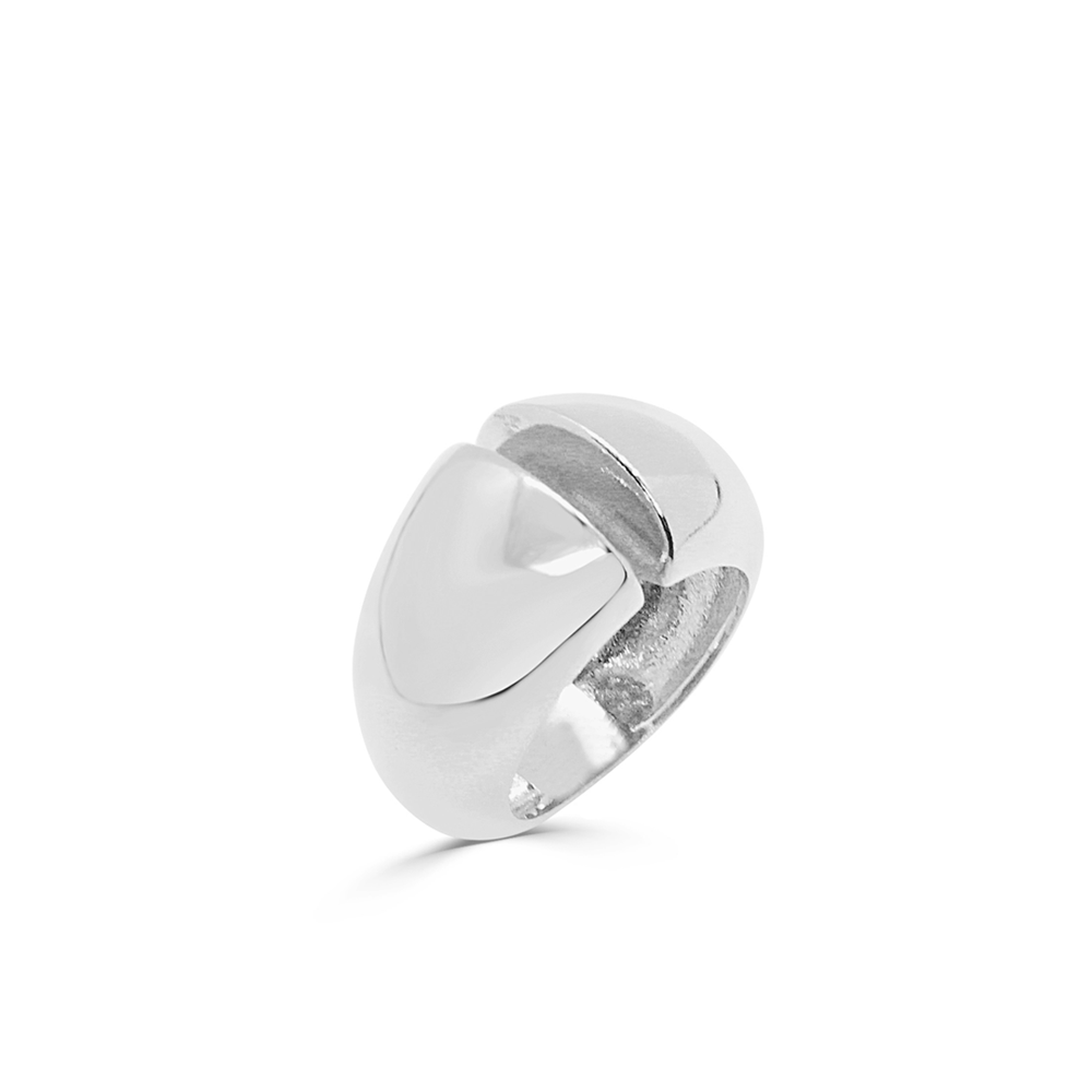 Designer Inspired CC Ring - Sterling Silver – Marie's Jewelry Store