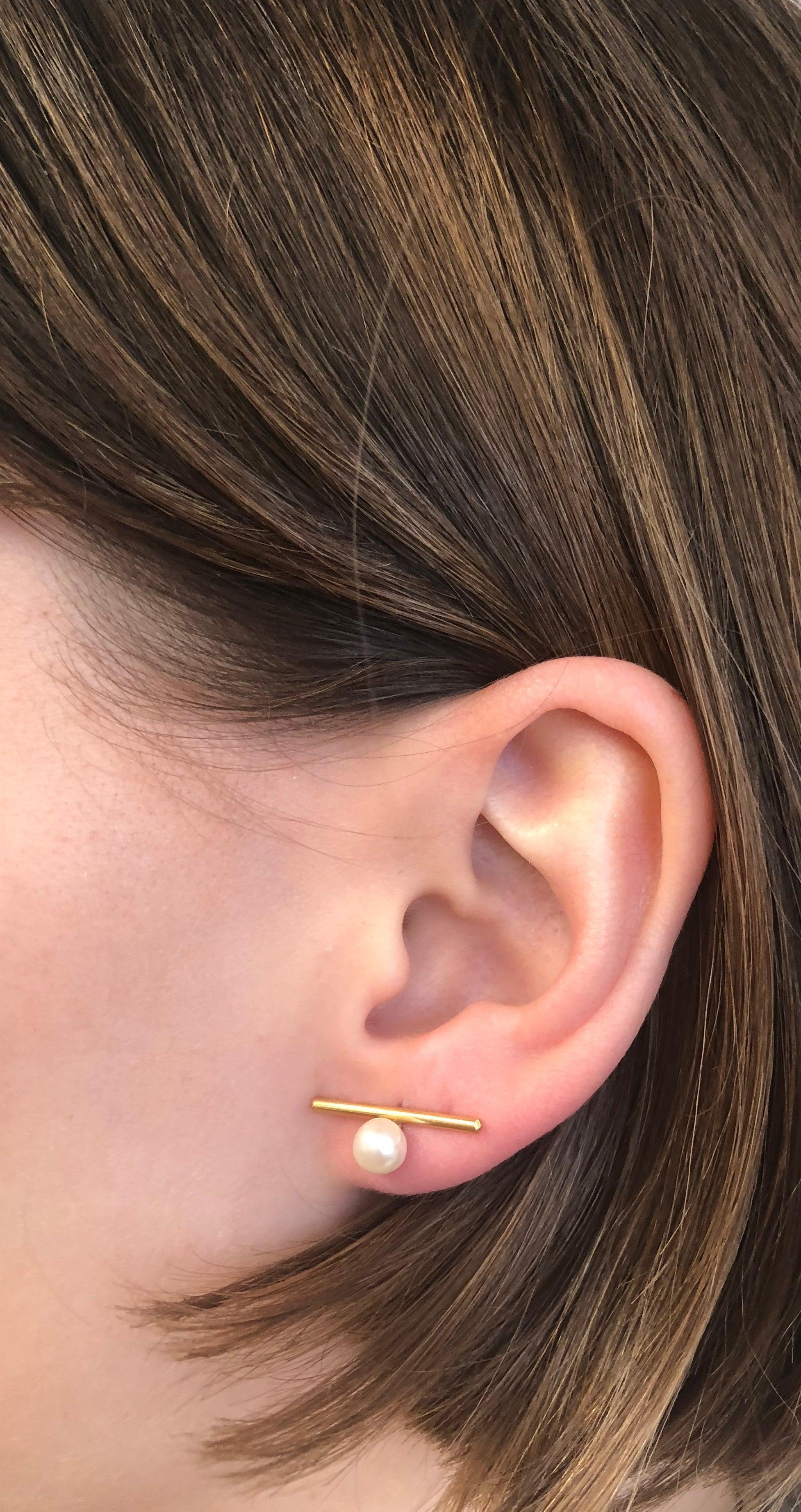 Aurora Pearls Studs - NUUK