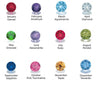 Maria Birthstone Studs - NUUK