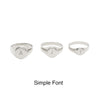 Mel Large Signet Ring - NUUK